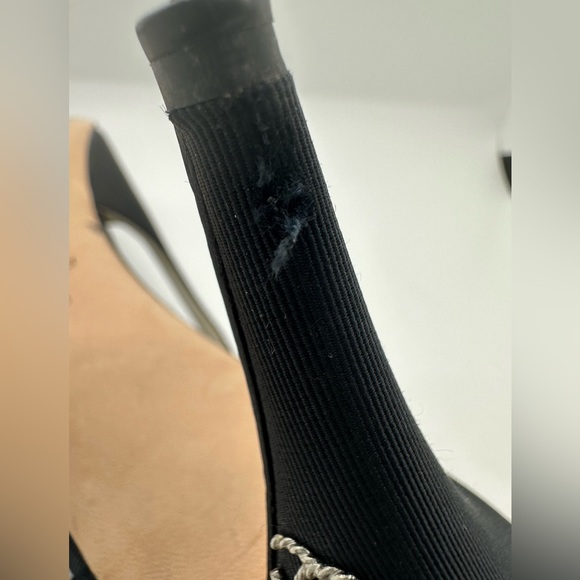 SOLD-CHANEL Crystal Bow pumps G30561 Size 9. - Picture 14 of 14